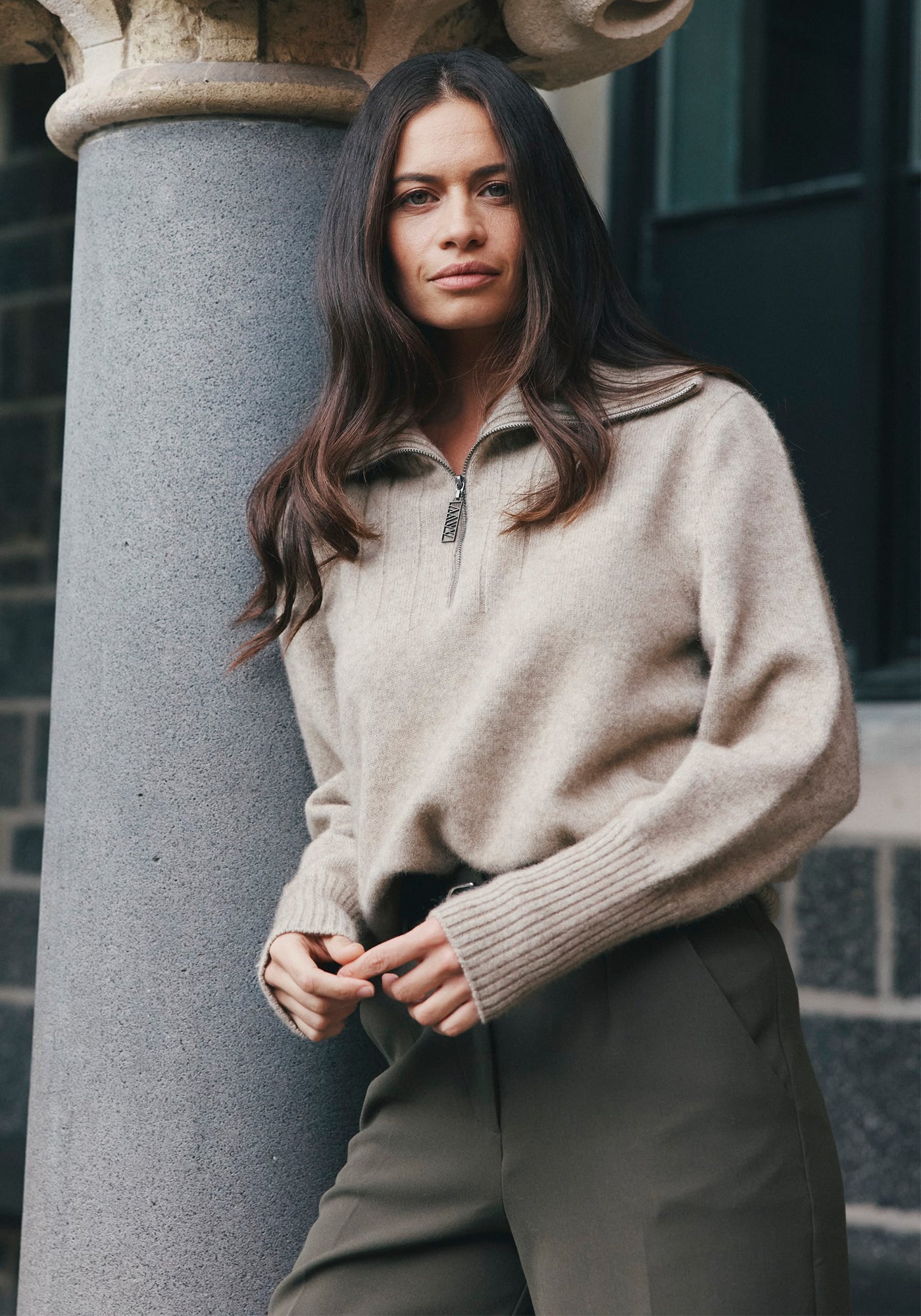 100379-CorinneHalfZip-Latte-