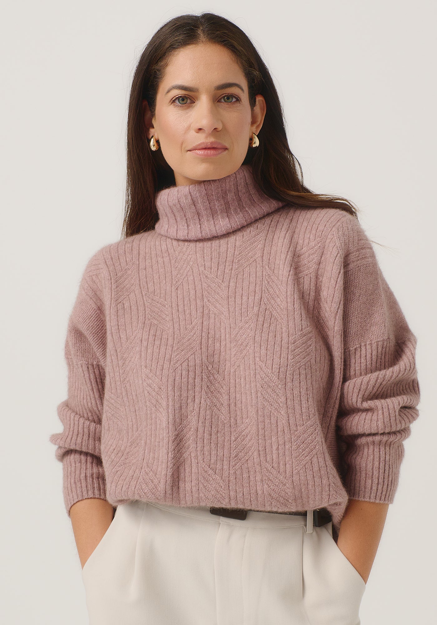 Essential Snood | ZQ Merino, Brushtail Possum & Silk | Ribbed