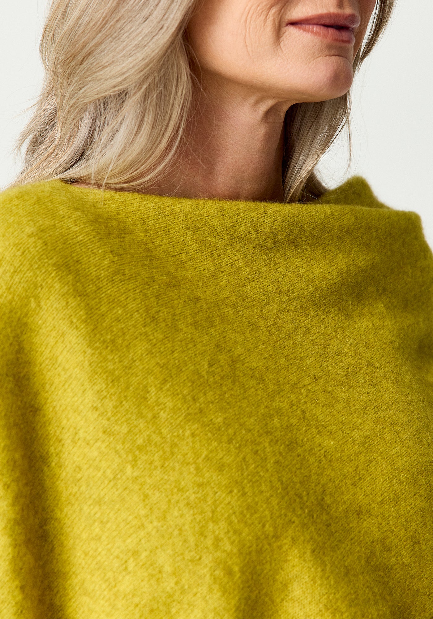 Two Tone Poncho | ZQ Merino, Brushtail Possum & Silk | Made in NZ