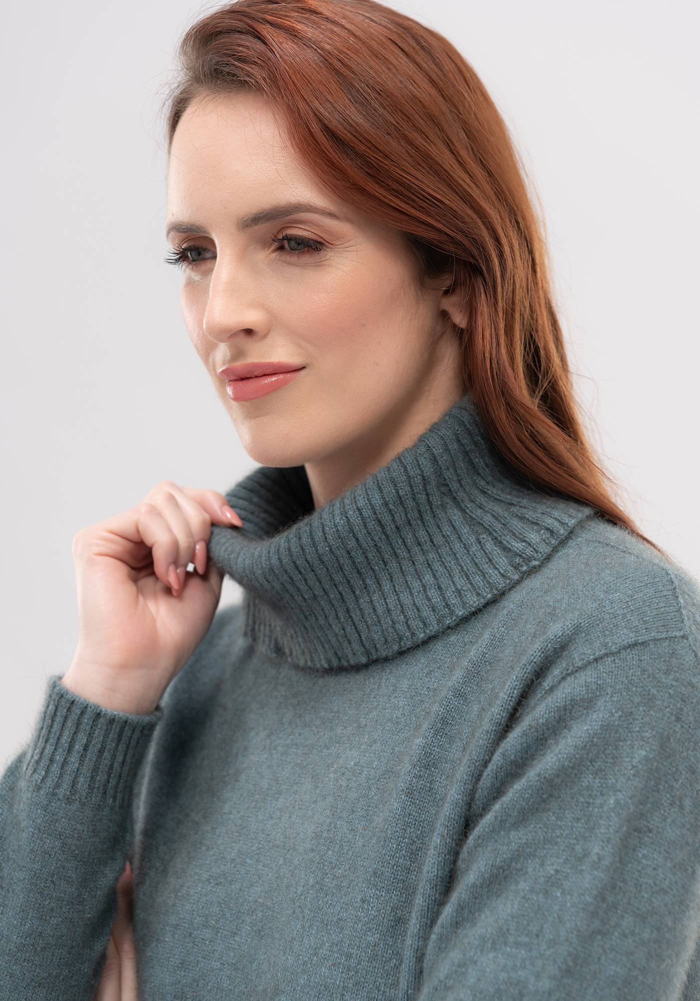 Grey tunic deals sweater